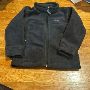 Columbia toddler fuzzy jacket